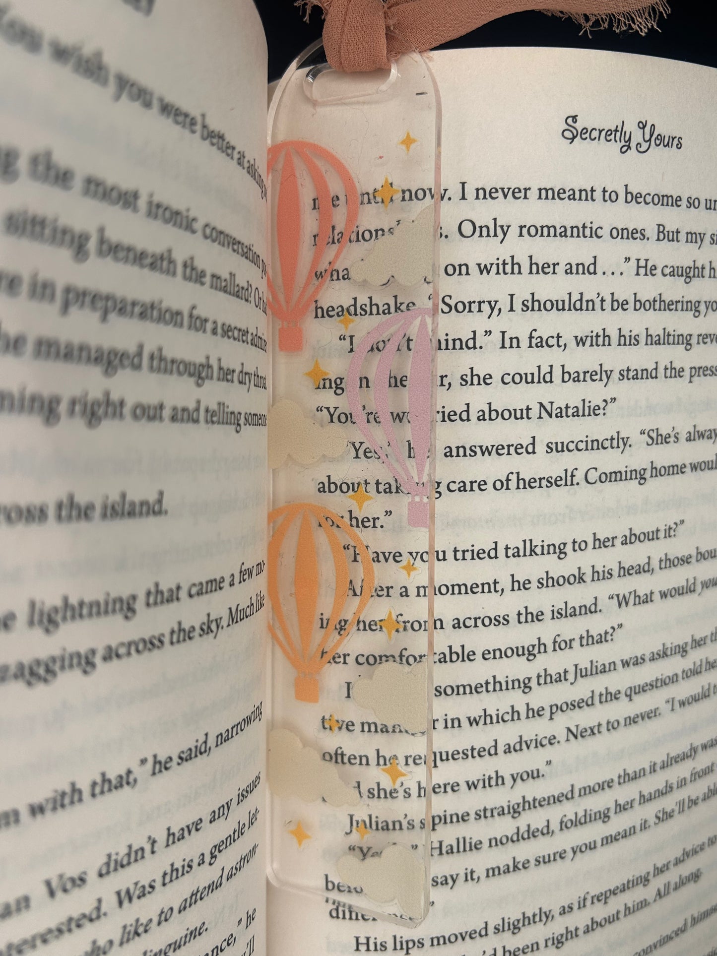 Hot Air Balloon bookmark