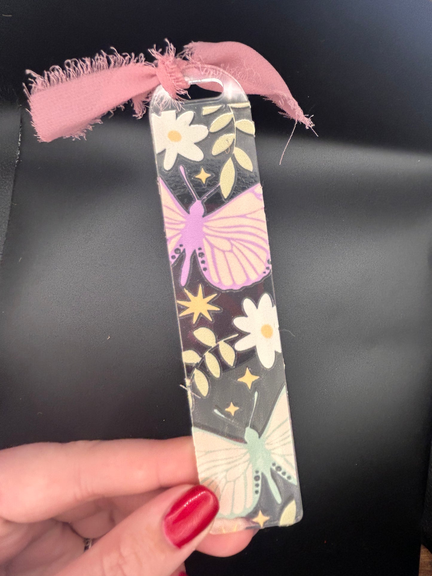 Pastel Butterflies bookmark