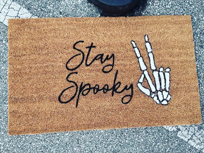 Stay Spooky Doormat