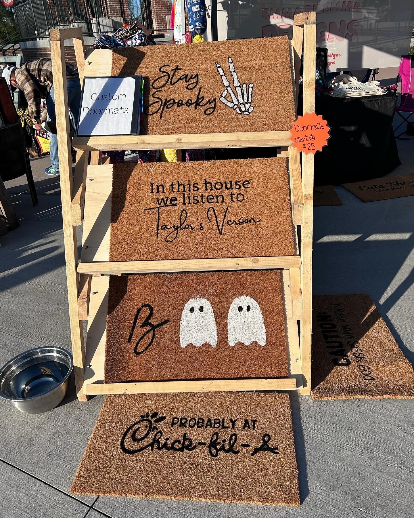 Boo Doormat