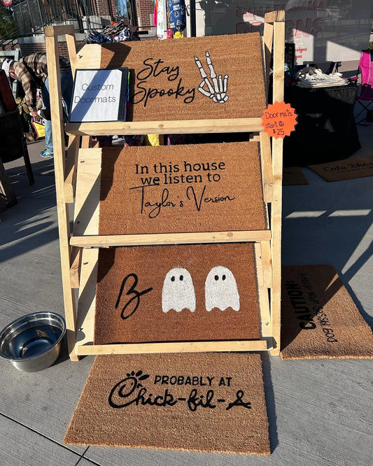 Boo Doormat
