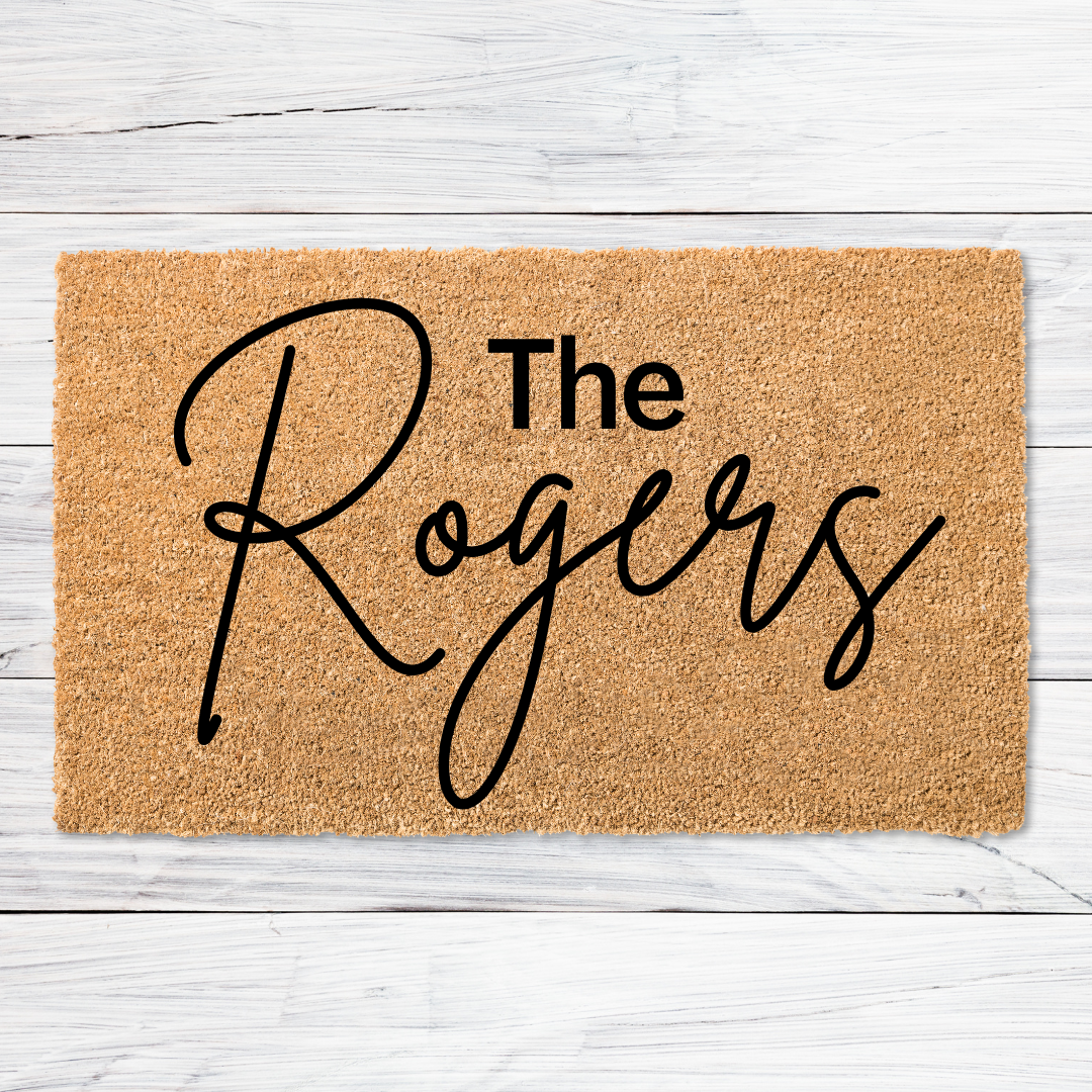 Last Name Doormat- F2