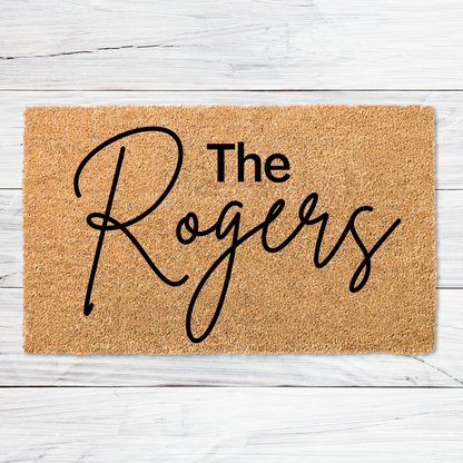 Last Name Doormat- F2