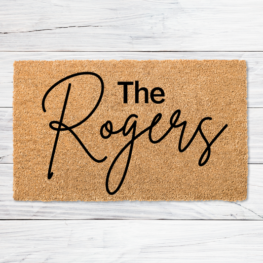 Last Name Doormat- F2