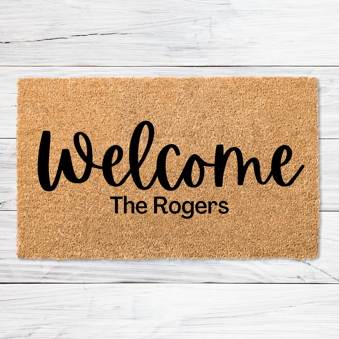 Last Name Doormat- F4