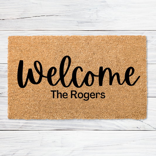Last Name Doormat- F4