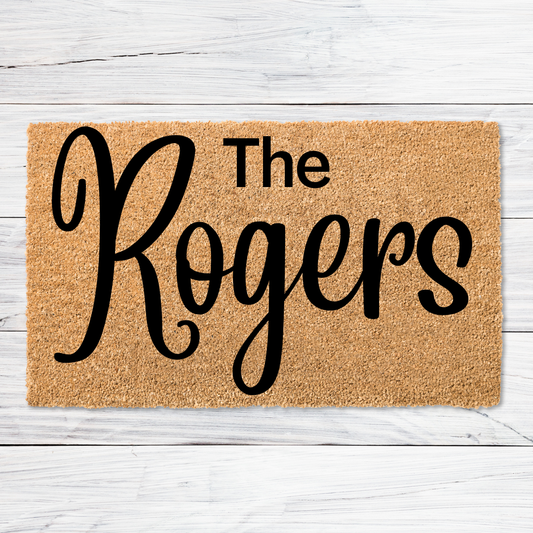 Last Name Doormat- F5
