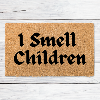 I smell children doormat
