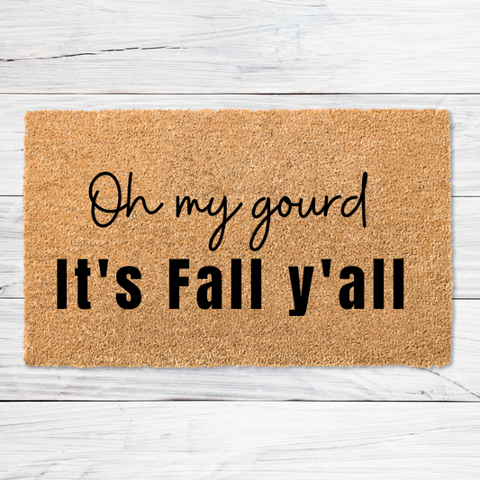 It's Fall Yall Doormat