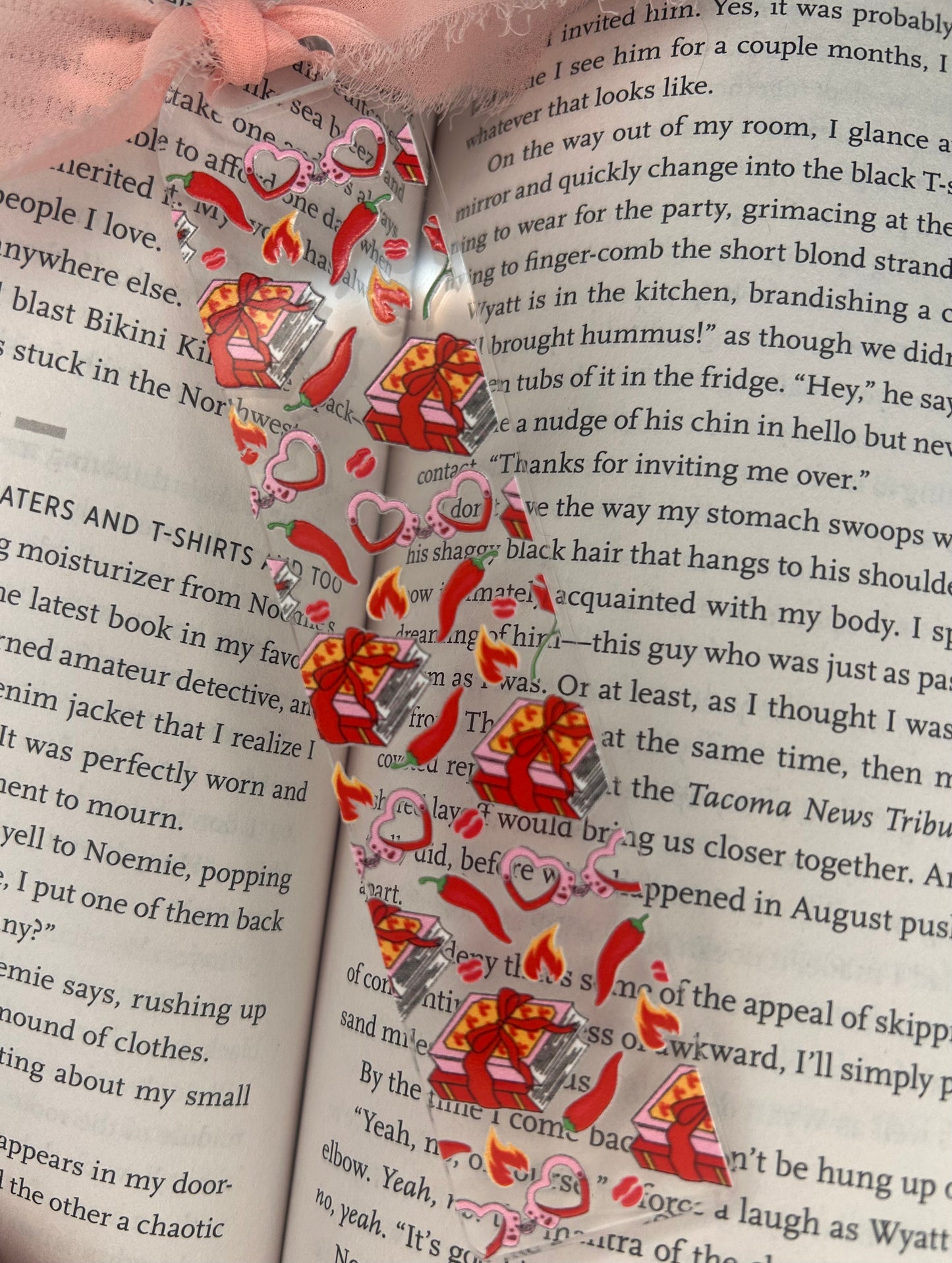Spicy Romance bookmark