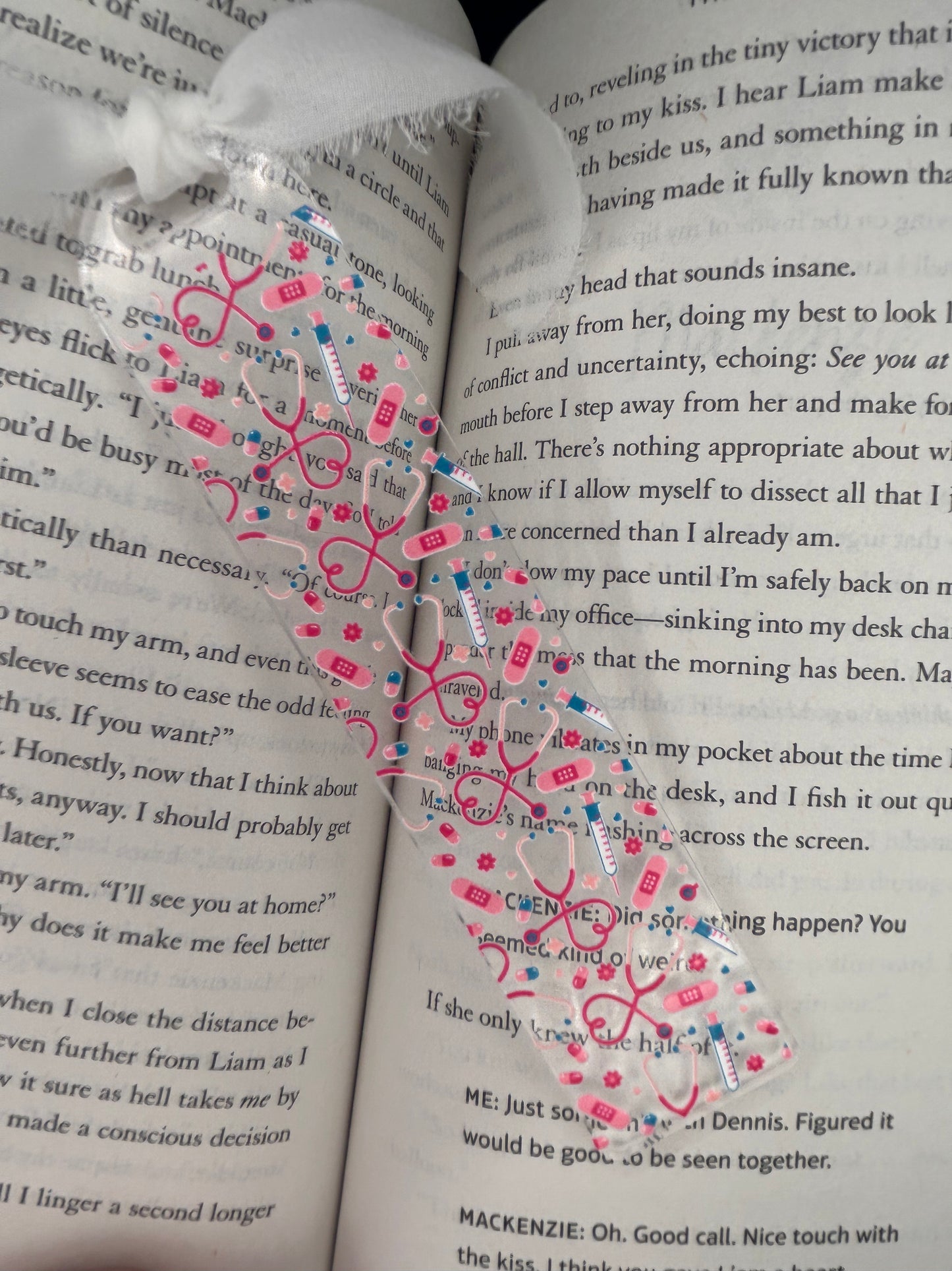 Nursing bookmark