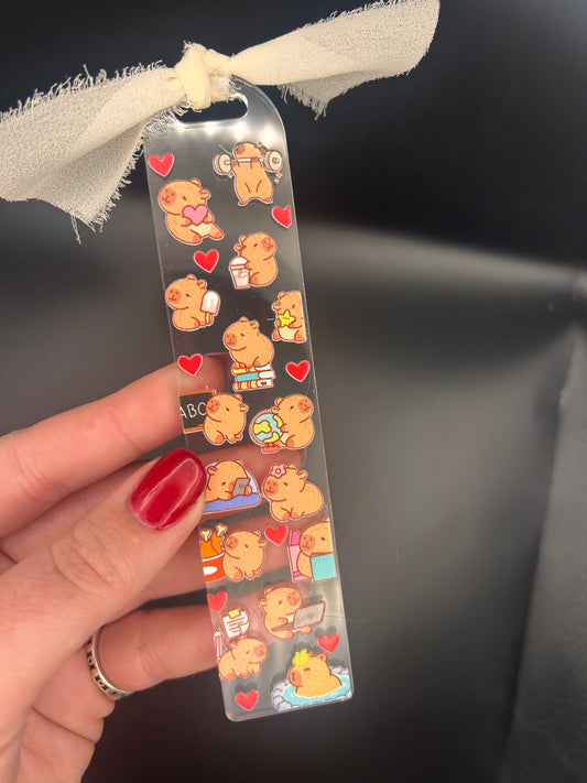 Capybara bookmark