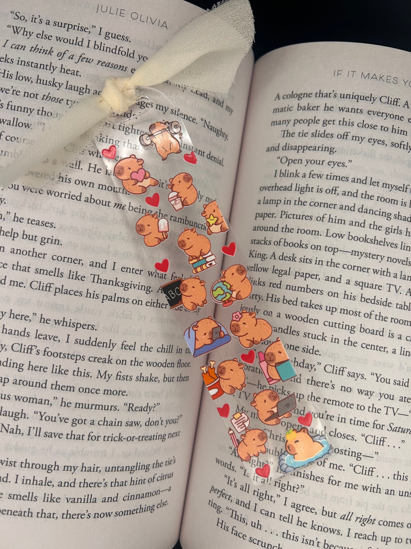 Capybara bookmark