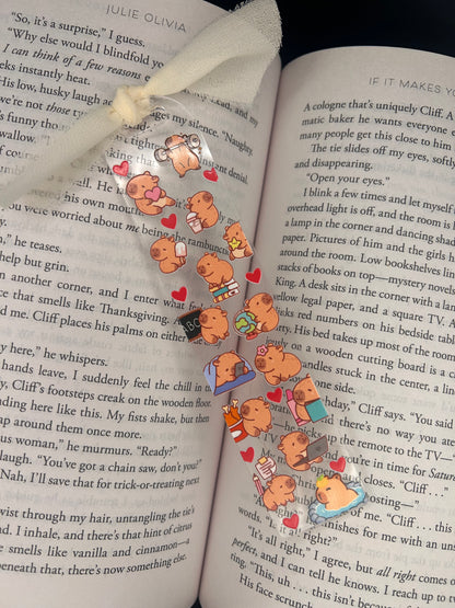 Capybara bookmark