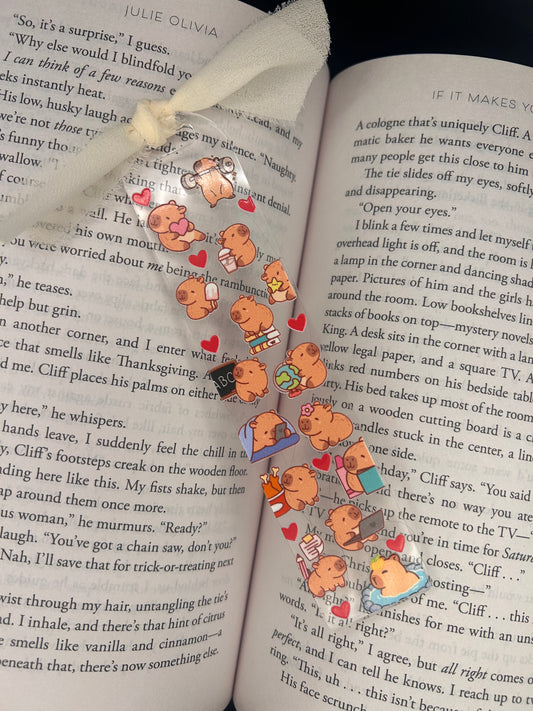 Capybara bookmark