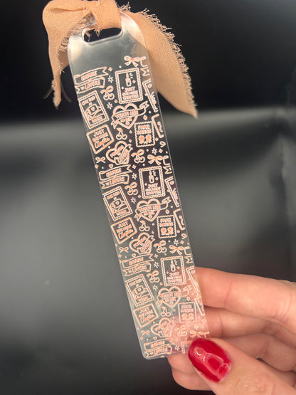 Troupe Stamps bookmark