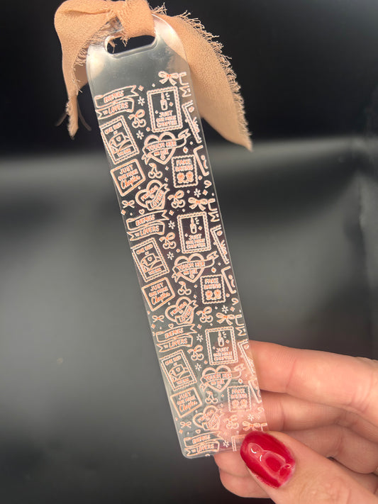 Troupe Stamps bookmark