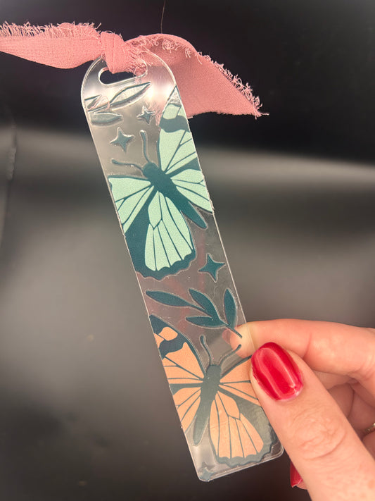 Moody Butterflies bookmark