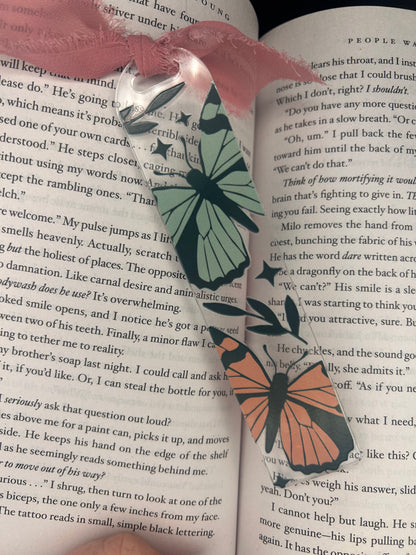 Moody Butterflies bookmark