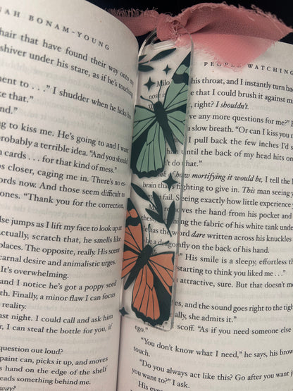 Moody Butterflies bookmark