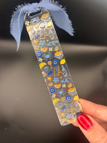 Mediterranean Inspired bookmark