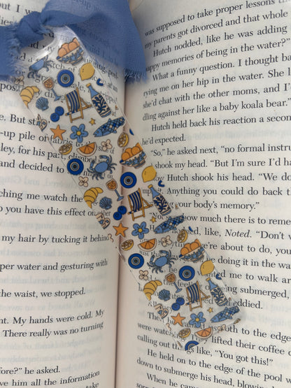Mediterranean Inspired bookmark
