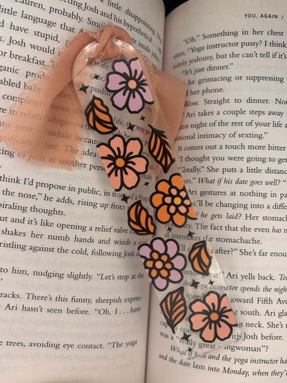 Fall Florals bookmark