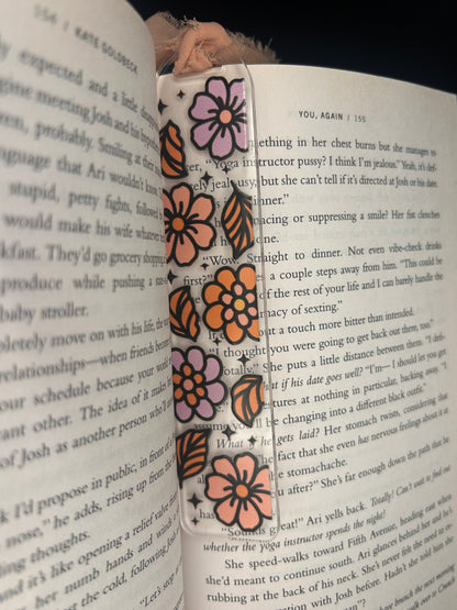 Fall Florals bookmark