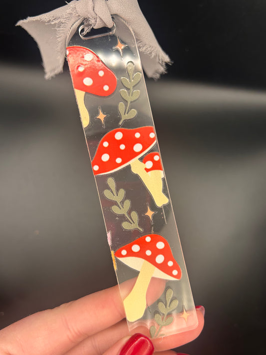 Red Mushroom bookmark