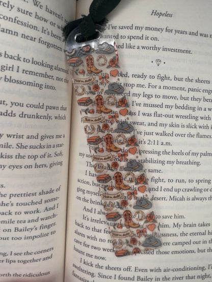 Cowboy Romance bookmark