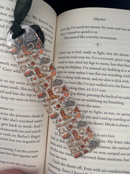 Cowboy Romance bookmark