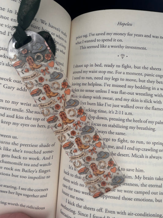 Cowboy Romance bookmark