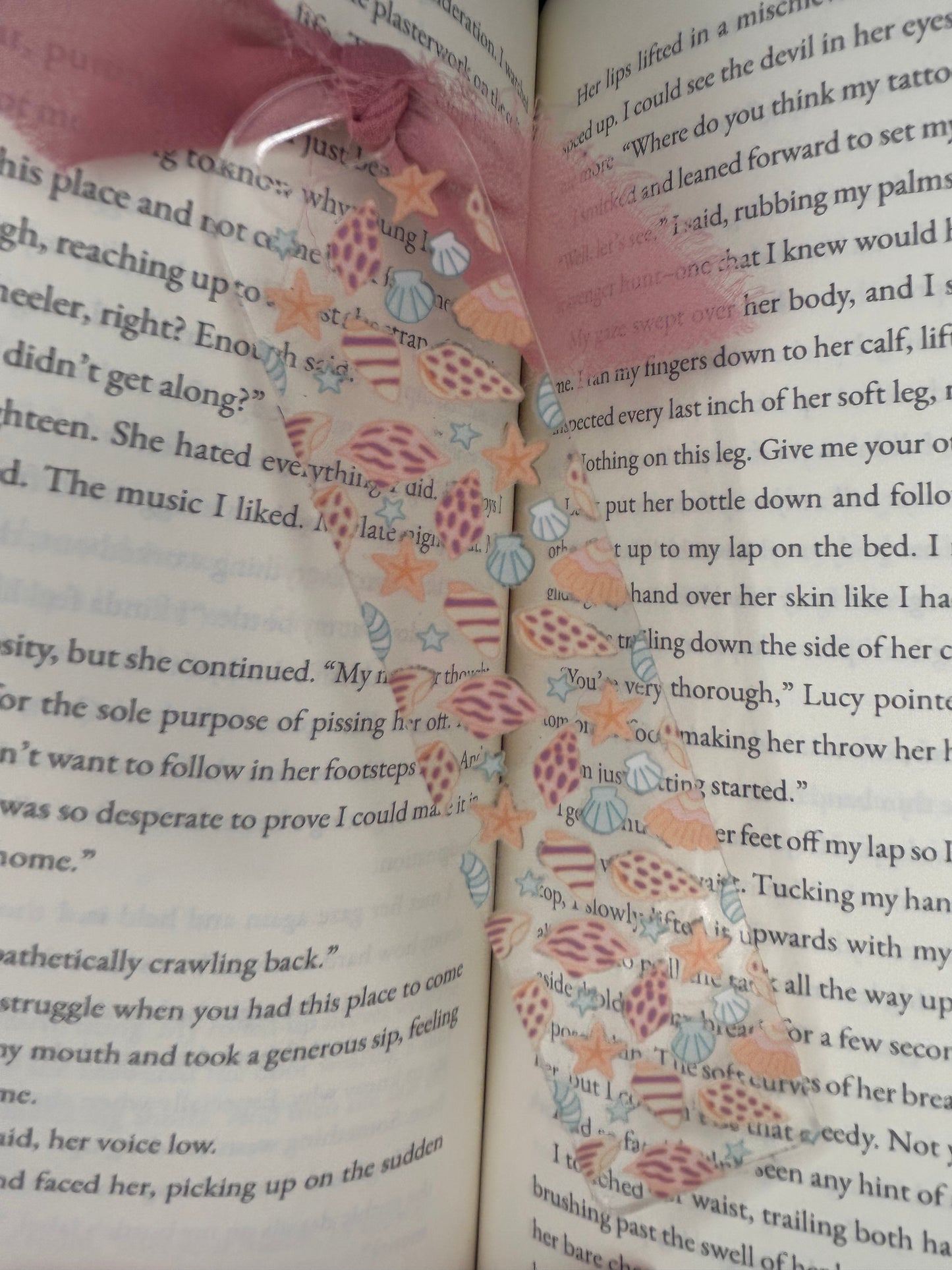 Mini Seashells bookmark
