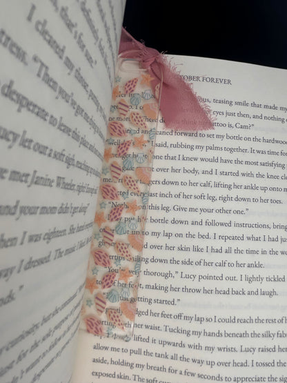 Mini Seashells bookmark