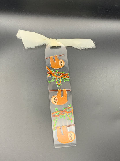 Sloth bookmark